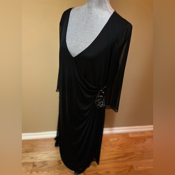 Tradition Black Formal Dress - Picture 2 of 8